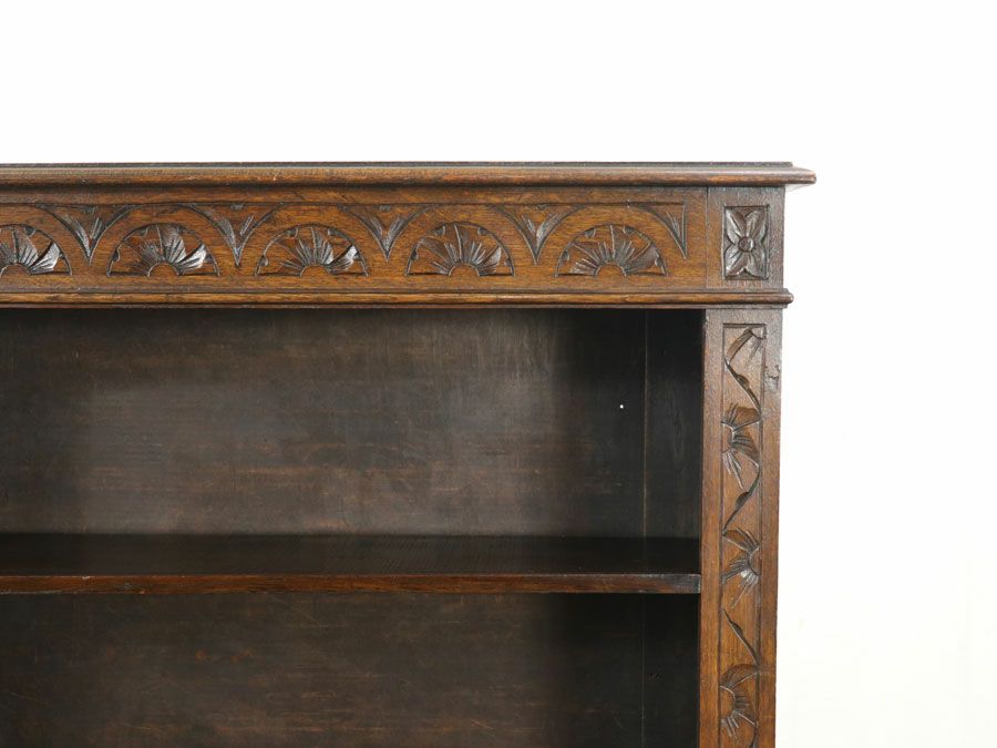 アンティーク家具オープンブックケース 80440