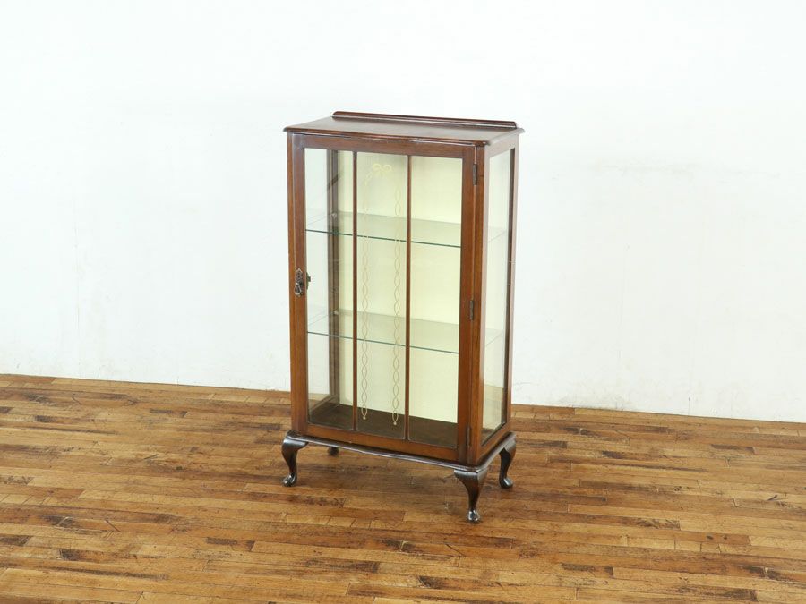 アンティーク家具 張替済ショーケース 80353