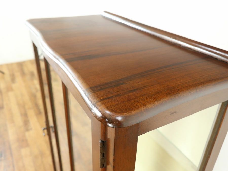 アンティーク家具 張替済ショーケース 80353
