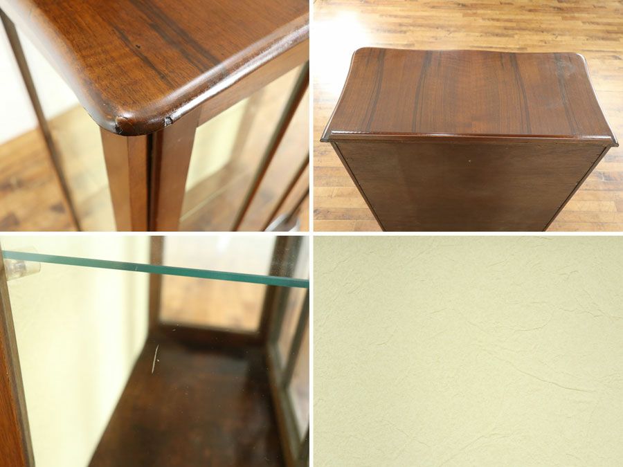 アンティーク家具 張替済ショーケース 80353