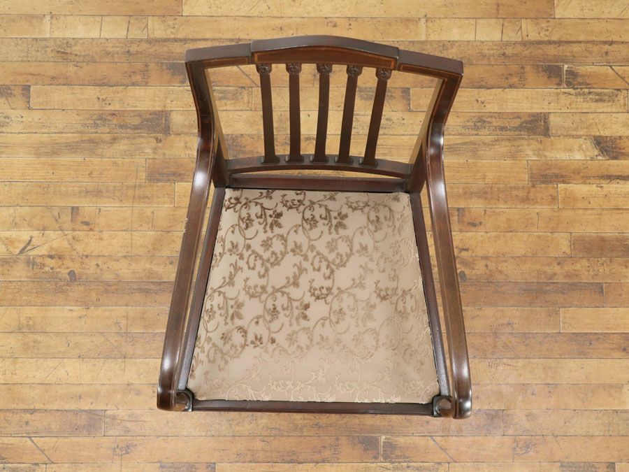 アンティーク家具 張替済アームチェア 80405b