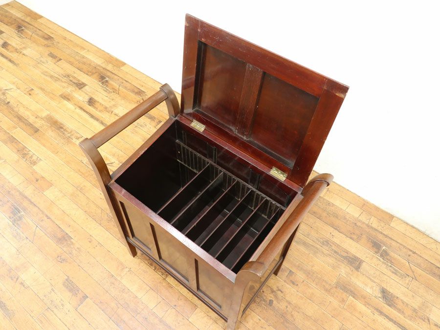 アンティーク家具 張替済ピアノスツール 80368