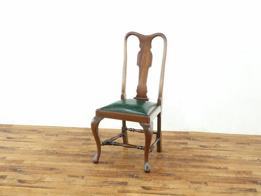 アンティーク家具 クイーンアンチェア 80427
