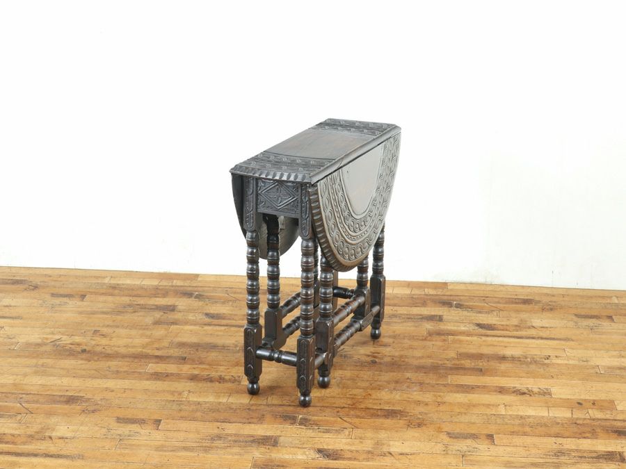 アンティーク家具 ゲートレッグテーブル 80456