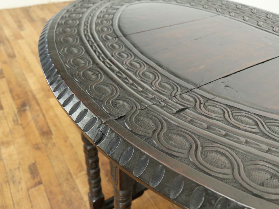 アンティーク家具 ゲートレッグテーブル 80456