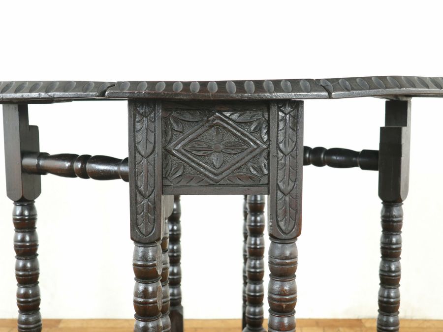 アンティーク家具 ゲートレッグテーブル 80456