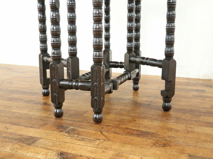 アンティーク家具 ゲートレッグテーブル 80456