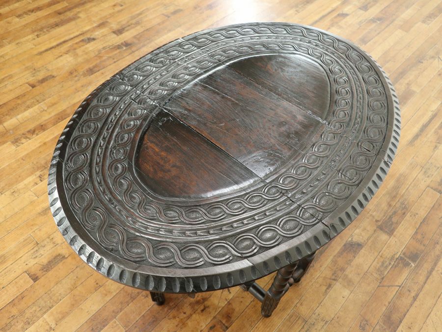 アンティーク家具 ゲートレッグテーブル 80456