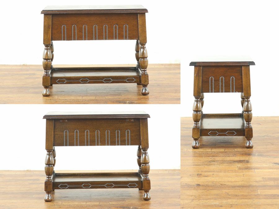 アンティーク家具 ソーイングボックス 80388