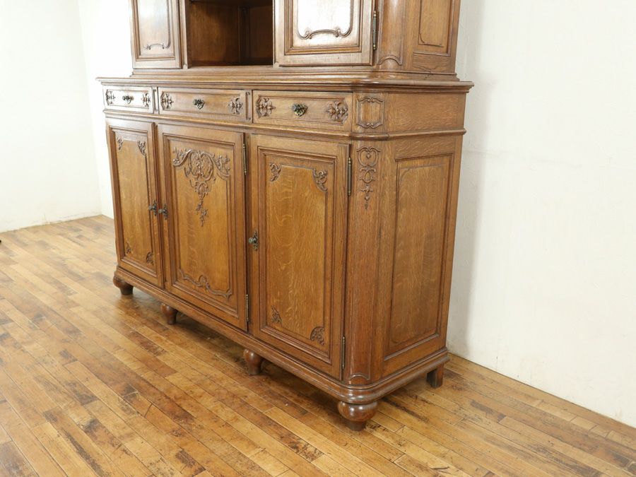 アンティーク家具 キャビネット 65337