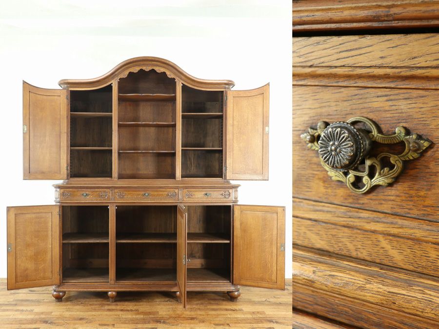 アンティーク家具 キャビネット 65337