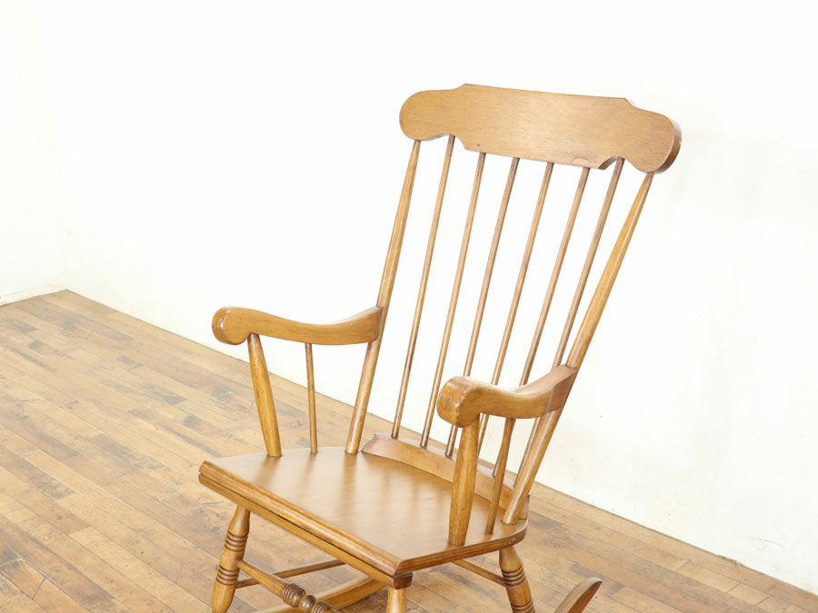 アンティーク家具 ロッキングチェア 65396