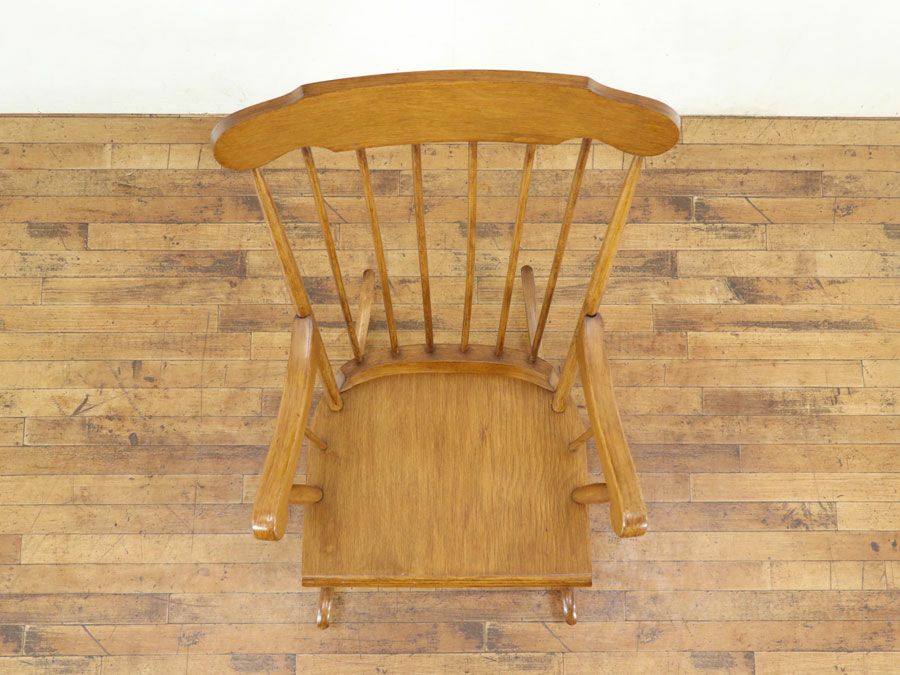 アンティーク家具 ロッキングチェア 65396
