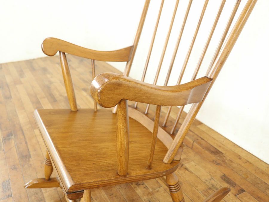 アンティーク家具 ロッキングチェア 65396