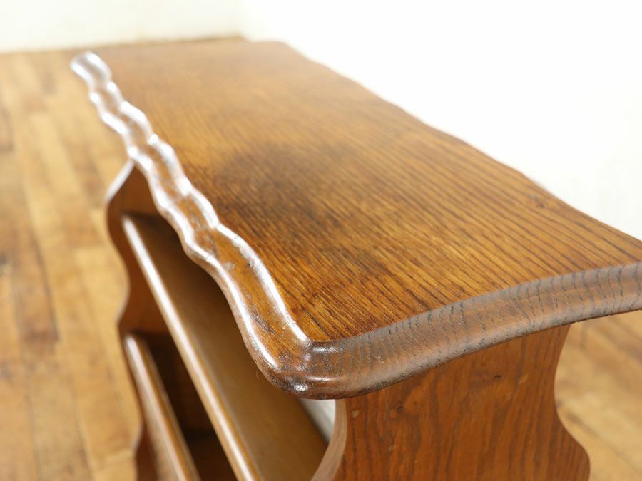 アンティーク家具 マガジンラック 65364d