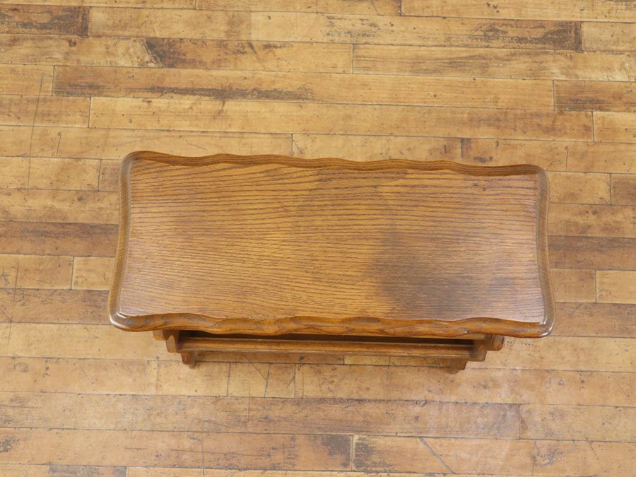 アンティーク家具 マガジンラック 65364d