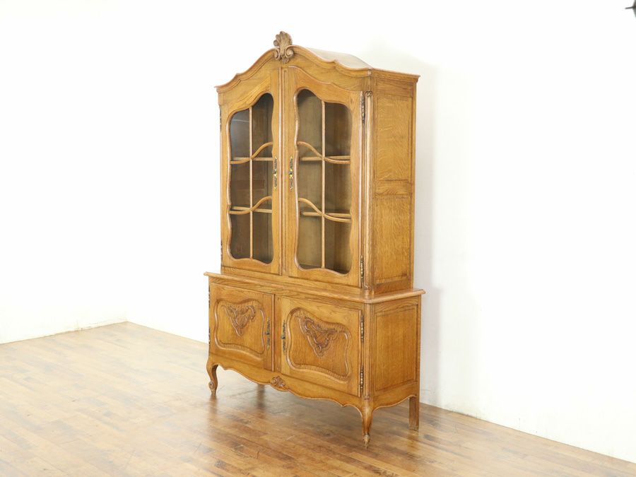 アンティーク家具 キャビネット 65345