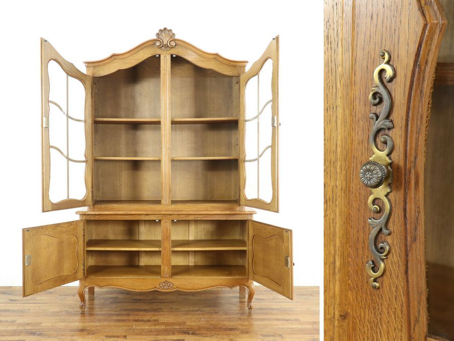 アンティーク家具 キャビネット 65345