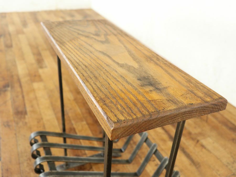 アンティーク家具 マガジンラック 65431