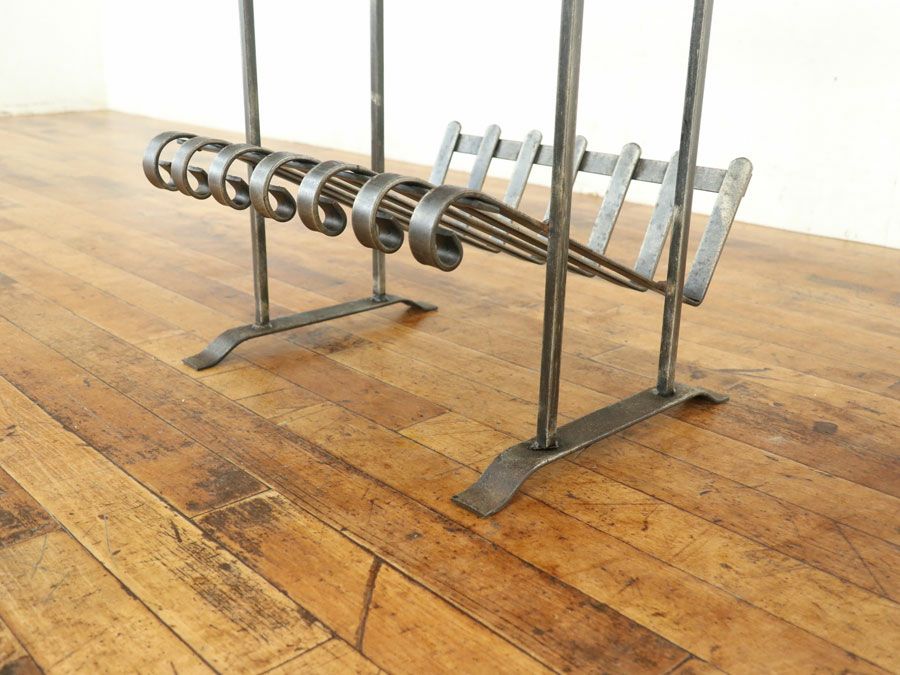 アンティーク家具 マガジンラック 65431