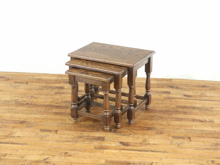 アンティーク家具 ネストテーブル 65387