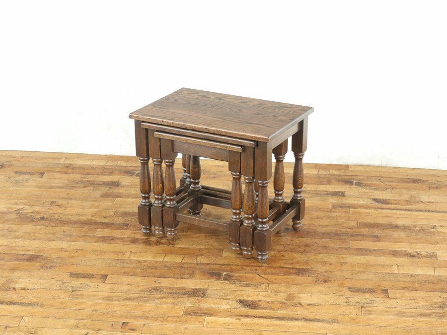アンティーク家具 ネストテーブル 65387