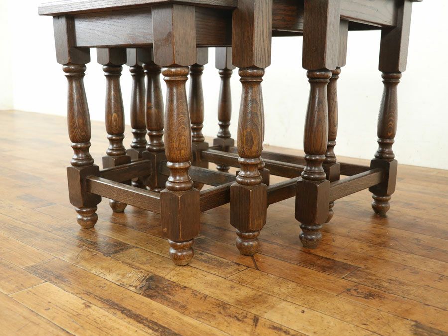 アンティーク家具 ネストテーブル 65387