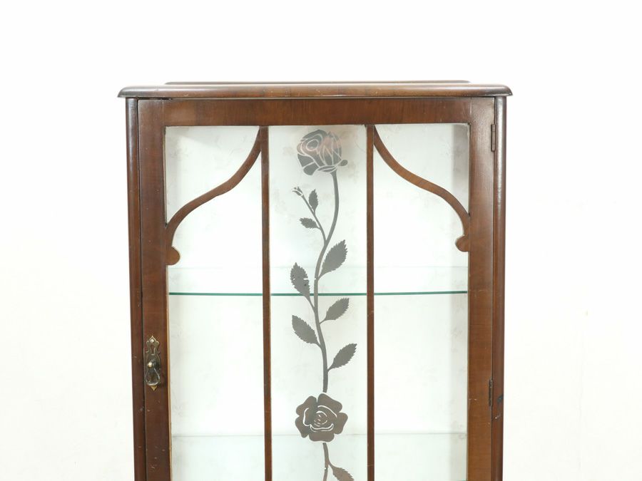 アンティーク家具 張替済ショーケース 80242