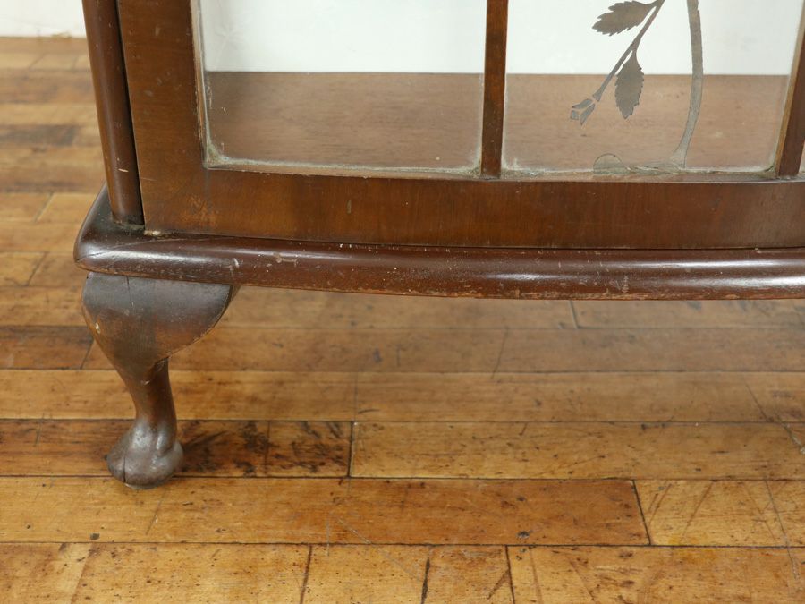 アンティーク家具 張替済ショーケース 80242