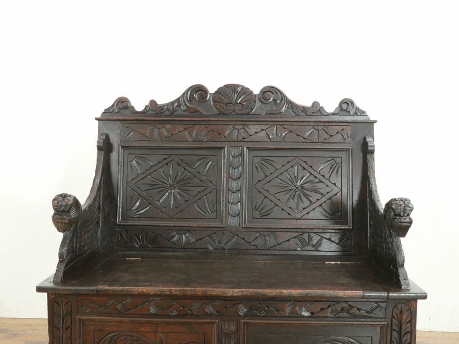 アンティーク家具 ベンチ 80511