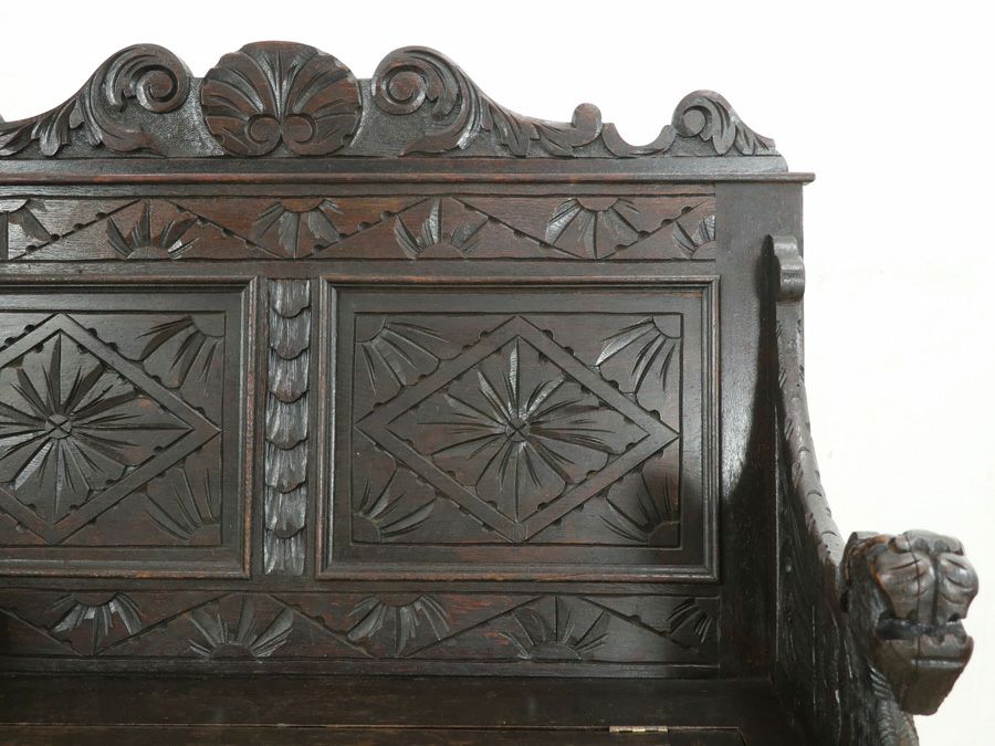 アンティーク家具 ベンチ 80511