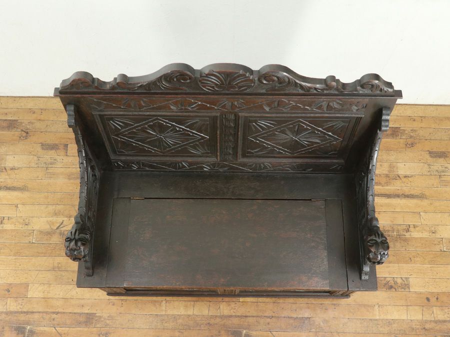 アンティーク家具 ベンチ 80511