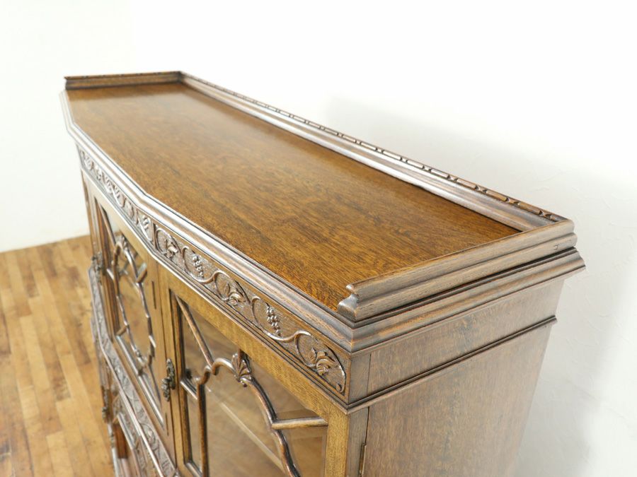 アンティーク家具 キャビネット 80495