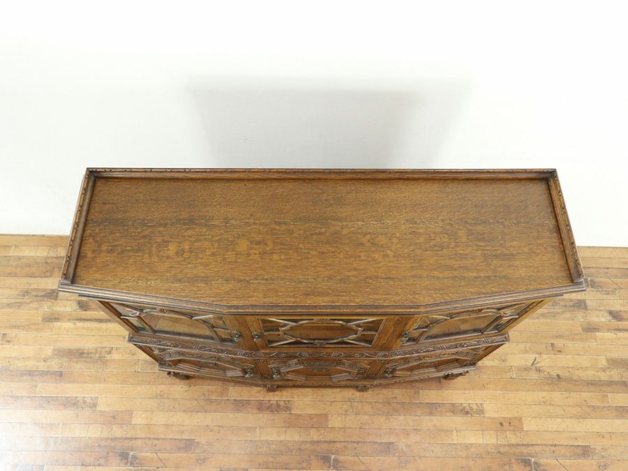 アンティーク家具 キャビネット 80495