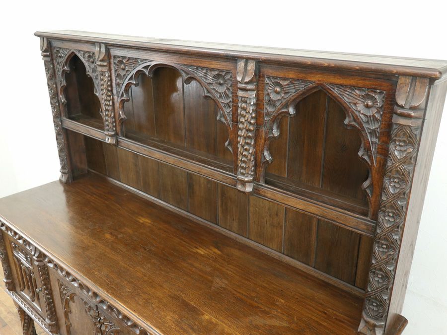 アンティーク家具 カップボード 80605