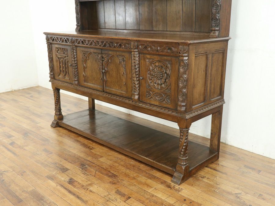 アンティーク家具 カップボード 80605