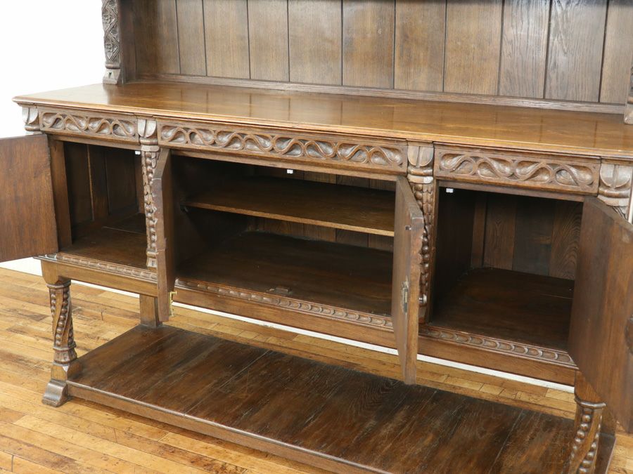 アンティーク家具 カップボード 80605