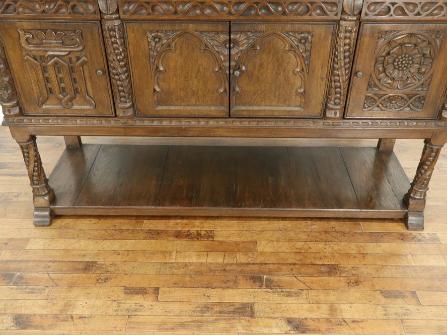 アンティーク家具 カップボード 80605