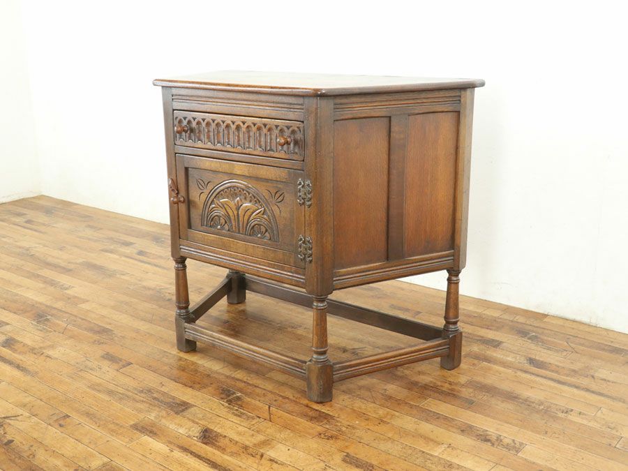 アンティーク家具 サイドキャビネット 80500