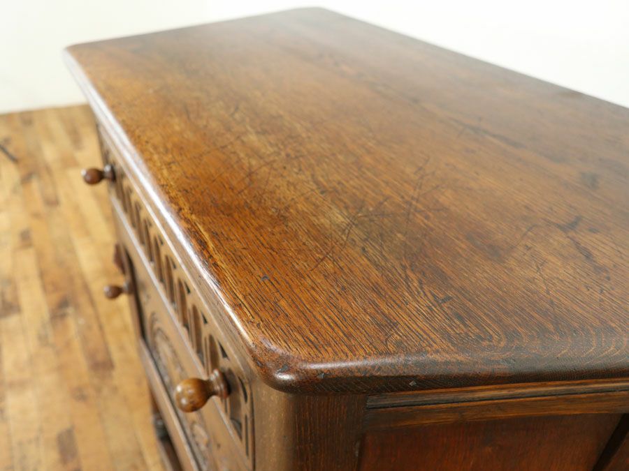 アンティーク家具 サイドキャビネット 80500