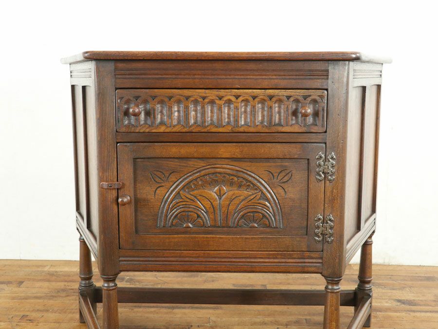 アンティーク家具 サイドキャビネット 80500