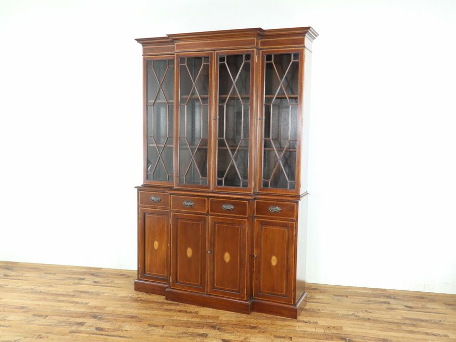 アンティーク家具 キャビネット 80574