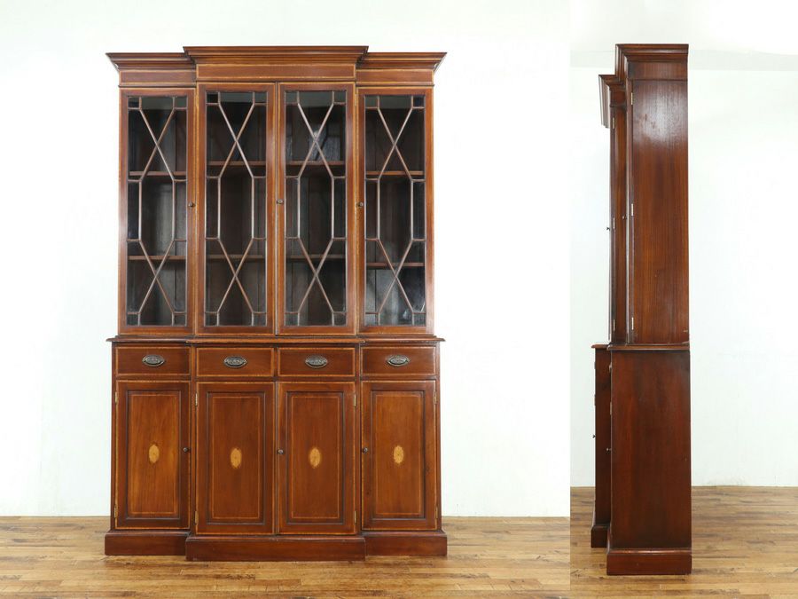 アンティーク家具 キャビネット 80574