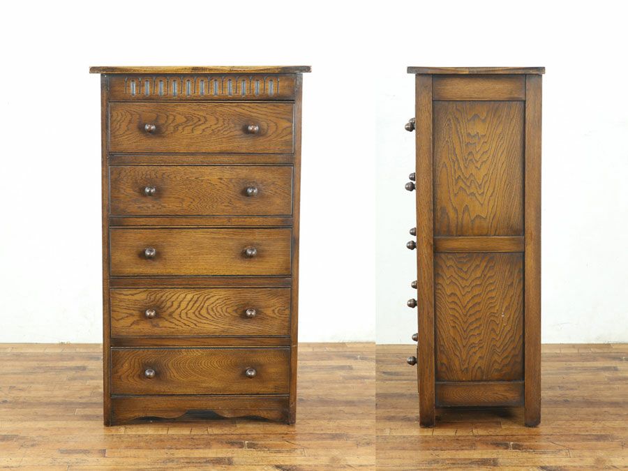 アンティーク家具 チェスト 80602a