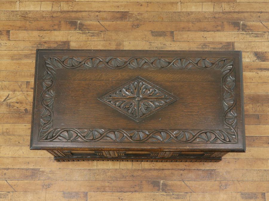 アンティーク家具 コファー 80491