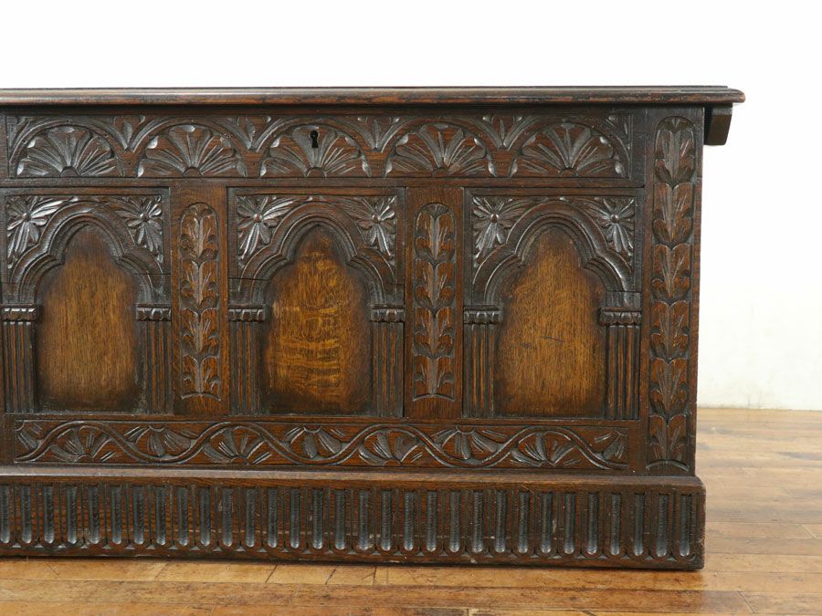 アンティーク家具 コファー 80491