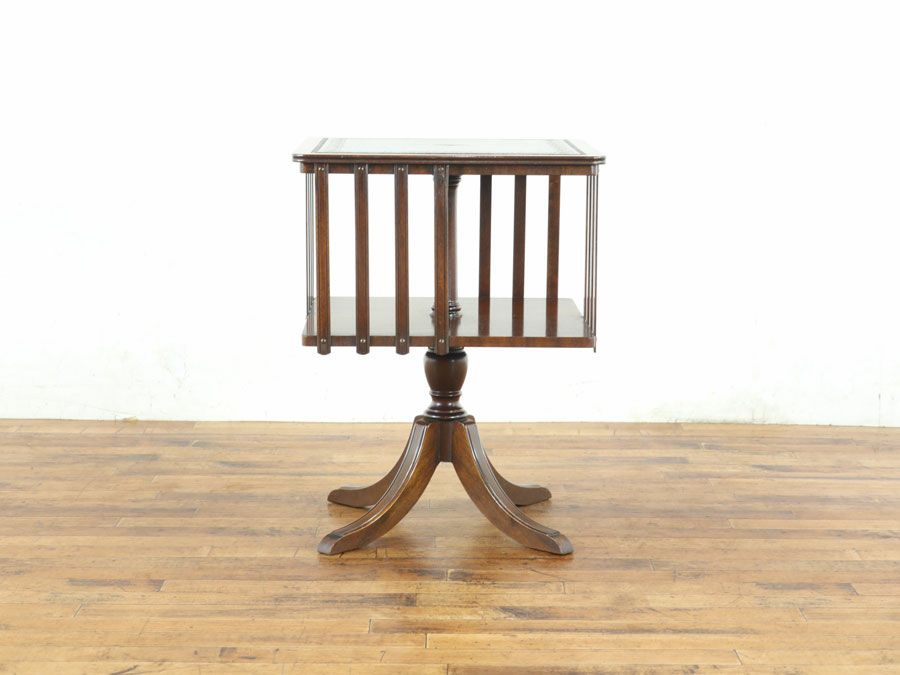 イギリス家具 リボルビングブックケース 80575