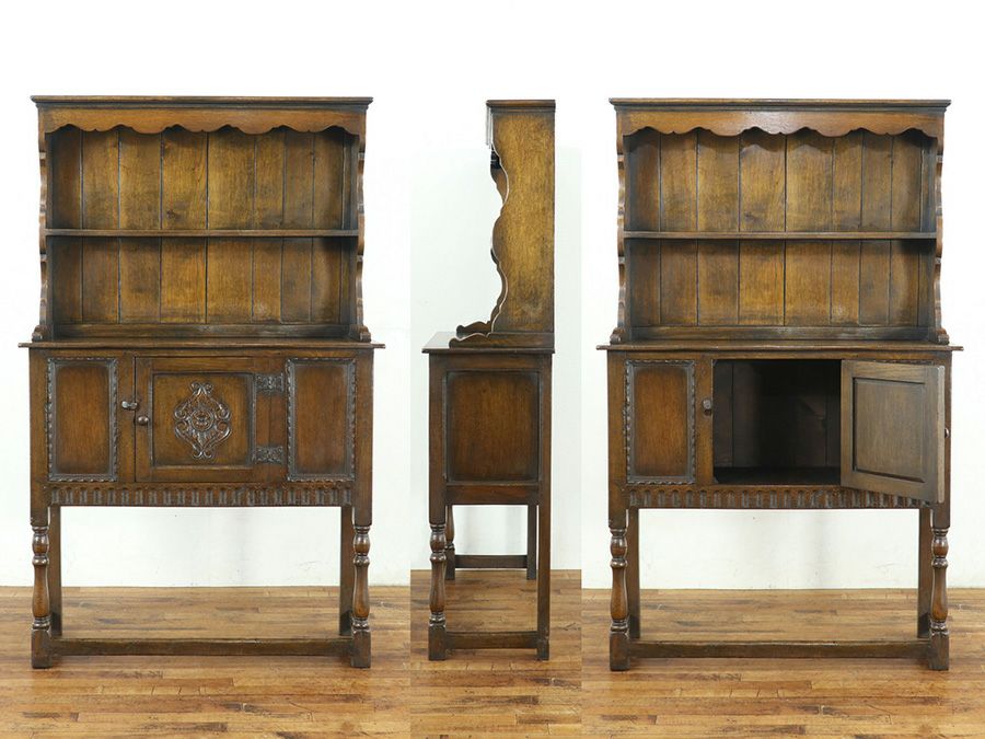 アンティーク家具 カップボード 80542