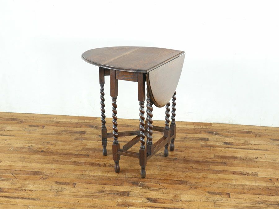 アンティーク家具 ゲートレッグテーブル 80608