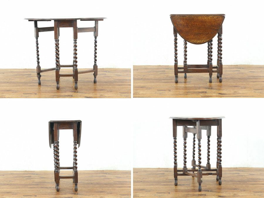 アンティーク家具 ゲートレッグテーブル 80608